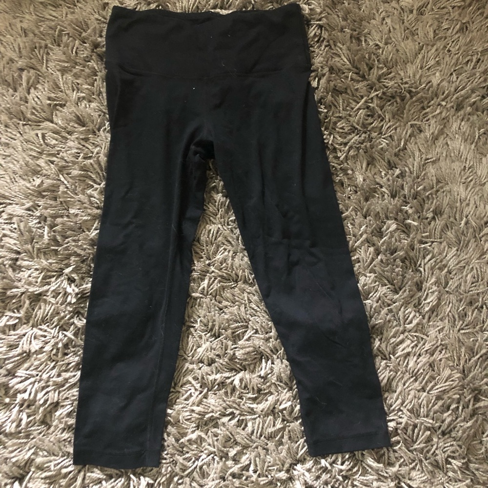 90 degree black high waisted leggings